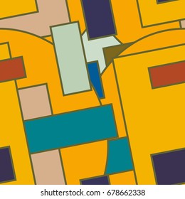 Abstract geometric colorful pattern for background. Decorative backdrop can be used for wallpaper, pattern fills, web page background, surface textures.