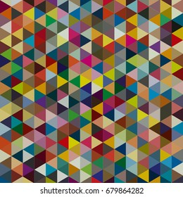 Abstract geometric colorful pattern for background. Decorative backdrop can be used for wallpaper, pattern fills, web page background, surface textures.