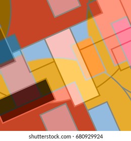 Abstract geometric colorful pattern for background. Decorative backdrop can be used for wallpaper, pattern fills, web page background, surface textures.