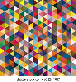 Abstract geometric colorful pattern for background. Decorative backdrop can be used for wallpaper, pattern fills, web page background, surface textures.