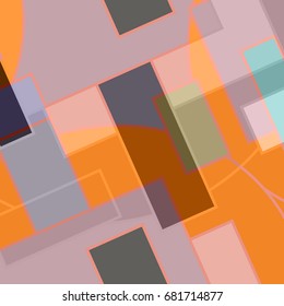 Abstract geometric colorful pattern for background. Decorative backdrop can be used for wallpaper, pattern fills, web page background, surface textures.