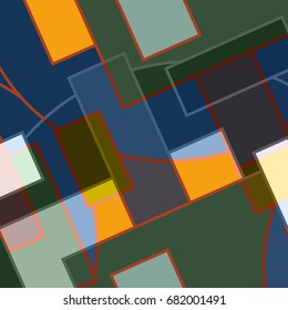 Abstract geometric colorful pattern for background. Decorative backdrop can be used for wallpaper, pattern fills, web page background, surface textures.