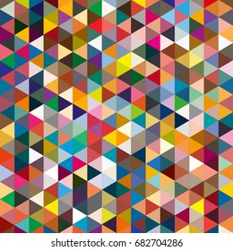Abstract geometric colorful pattern for background. Decorative backdrop can be used for wallpaper, pattern fills, web page background, surface textures.
