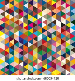 Abstract geometric colorful pattern for background. Decorative backdrop can be used for wallpaper, pattern fills, web page background, surface textures.