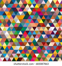 Abstract geometric colorful pattern for background. Decorative backdrop can be used for wallpaper, pattern fills, web page background, surface textures.