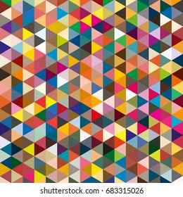 Abstract geometric colorful pattern for background. Decorative backdrop can be used for wallpaper, pattern fills, web page background, surface textures.
