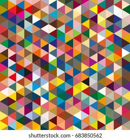 Abstract geometric colorful pattern for background. Decorative backdrop can be used for wallpaper, pattern fills, web page background, surface textures.