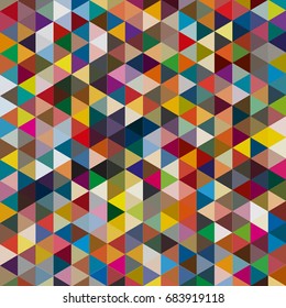 Abstract geometric colorful pattern for background. Decorative backdrop can be used for wallpaper, pattern fills, web page background, surface textures.