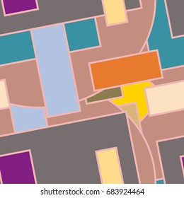 Abstract geometric colorful pattern for background. Decorative backdrop can be used for wallpaper, pattern fills, web page background, surface textures.