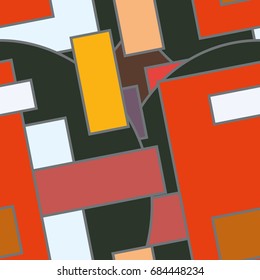 Abstract geometric colorful pattern for background. Decorative backdrop can be used for wallpaper, pattern fills, web page background, surface textures.