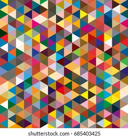 Abstract geometric colorful pattern for background. Decorative backdrop can be used for wallpaper, pattern fills, web page background, surface textures.