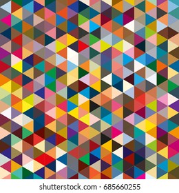 Abstract geometric colorful pattern for background. Decorative backdrop can be used for wallpaper, pattern fills, web page background, surface textures.