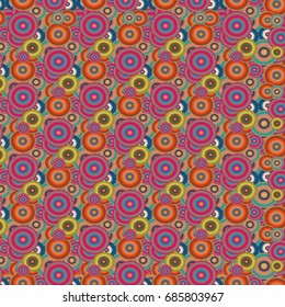 Abstract geometric colorful pattern for background. Decorative backdrop can be used for wallpaper, pattern fills, web page background, surface textures.