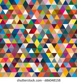 Abstract geometric colorful pattern for background. Decorative backdrop can be used for wallpaper, pattern fills, web page background, surface textures.