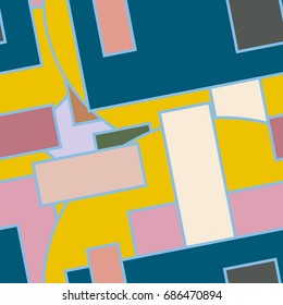 Abstract geometric colorful pattern for background. Decorative backdrop can be used for wallpaper, pattern fills, web page background, surface textures.