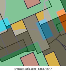 Abstract geometric colorful pattern for background. Decorative backdrop can be used for wallpaper, pattern fills, web page background, surface textures.