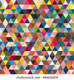 Abstract geometric colorful pattern for background. Decorative backdrop can be used for wallpaper, pattern fills, web page background, surface textures.