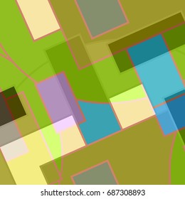 Abstract geometric colorful pattern for background. Decorative backdrop can be used for wallpaper, pattern fills, web page background, surface textures.