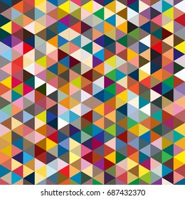 Abstract geometric colorful pattern for background. Decorative backdrop can be used for wallpaper, pattern fills, web page background, surface textures.