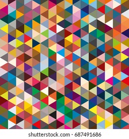 Abstract geometric colorful pattern for background. Decorative backdrop can be used for wallpaper, pattern fills, web page background, surface textures.