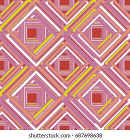 Abstract geometric colorful pattern for background. Decorative backdrop can be used for wallpaper, pattern fills, web page background, surface textures.
