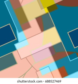Abstract geometric colorful pattern for background. Decorative backdrop can be used for wallpaper, pattern fills, web page background, surface textures.