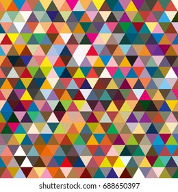 Abstract geometric colorful pattern for background. Decorative backdrop can be used for wallpaper, pattern fills, web page background, surface textures.