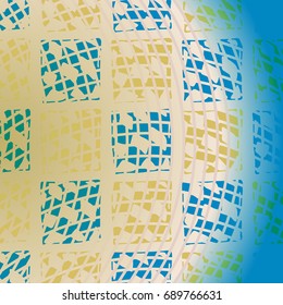 Abstract geometric colorful pattern for background. Decorative backdrop can be used for wallpaper, pattern fills, web page background, surface textures.