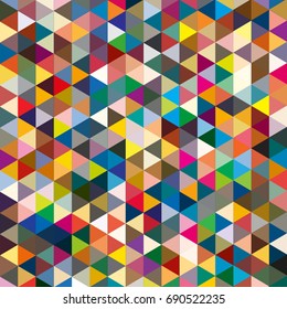 Abstract geometric colorful pattern for background. Decorative backdrop can be used for wallpaper, pattern fills, web page background, surface textures.