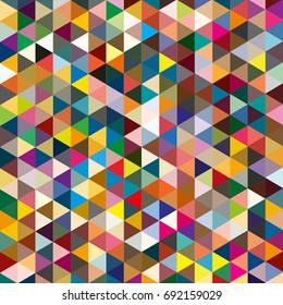 Abstract geometric colorful pattern for background. Decorative backdrop can be used for wallpaper, pattern fills, web page background, surface textures.