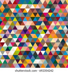 Abstract geometric colorful pattern for background. Decorative backdrop can be used for wallpaper, pattern fills, web page background, surface textures.