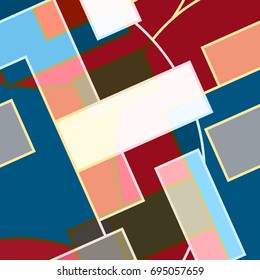 Abstract geometric colorful pattern for background. Decorative backdrop can be used for wallpaper, pattern fills, web page background, surface textures.