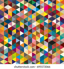 Abstract geometric colorful pattern for background. Decorative backdrop can be used for wallpaper, pattern fills, web page background, surface textures.