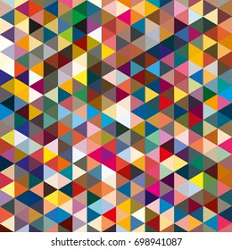 Abstract geometric colorful pattern for background. Decorative backdrop can be used for wallpaper, pattern fills, web page background, surface textures.