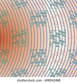 Abstract geometric colorful pattern for background. Decorative backdrop can be used for wallpaper, pattern fills, web page background, surface textures.