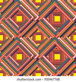 Abstract geometric colorful pattern for background. Decorative backdrop can be used for wallpaper, pattern fills, web page background, surface textures.