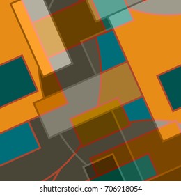 Abstract geometric colorful pattern for background. Decorative backdrop can be used for wallpaper, pattern fills, web page background, surface textures.