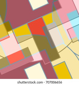 Abstract geometric colorful pattern for background. Decorative backdrop can be used for wallpaper, pattern fills, web page background, surface textures.