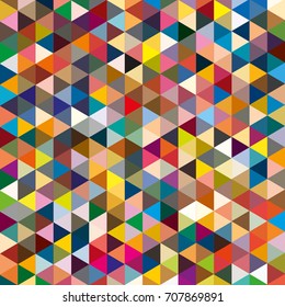 Abstract geometric colorful pattern for background. Decorative backdrop can be used for wallpaper, pattern fills, web page background, surface textures.
