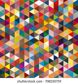 Abstract geometric colorful pattern for background. Decorative backdrop can be used for wallpaper, pattern fills, web page background, surface textures.