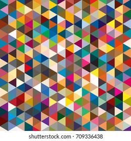Abstract geometric colorful pattern for background. Decorative backdrop can be used for wallpaper, pattern fills, web page background, surface textures.