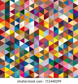 Abstract geometric colorful pattern for background. Decorative backdrop can be used for wallpaper, pattern fills, web page background, surface textures.