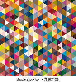 Abstract geometric colorful pattern for background. Decorative backdrop can be used for wallpaper, pattern fills, web page background, surface textures.