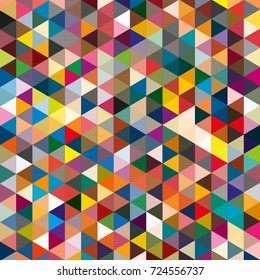 Abstract geometric colorful pattern for background. Decorative backdrop can be used for wallpaper, pattern fills, web page background, surface textures.