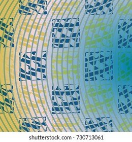 Abstract geometric colorful pattern for background. Decorative backdrop can be used for wallpaper, pattern fills, web page background, surface textures.