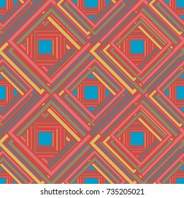 Abstract geometric colorful pattern for background. Decorative backdrop can be used for wallpaper, pattern fills, web page background, surface textures.