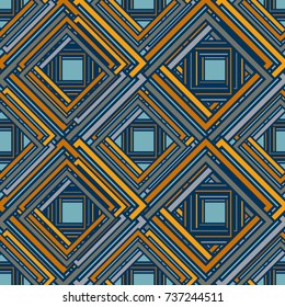 Abstract geometric colorful pattern for background. Decorative backdrop can be used for wallpaper, pattern fills, web page background, surface textures.