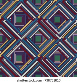 Abstract geometric colorful pattern for background. Decorative backdrop can be used for wallpaper, pattern fills, web page background, surface textures.