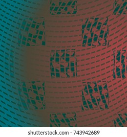 Abstract geometric colorful pattern for background. Decorative backdrop can be used for wallpaper, pattern fills, web page background, surface textures.