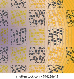 Abstract geometric colorful pattern for background. Decorative backdrop can be used for wallpaper, pattern fills, web page background, surface textures.